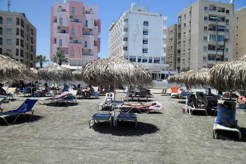 Flamingo Beach Hotel Larnaka Exterior foto