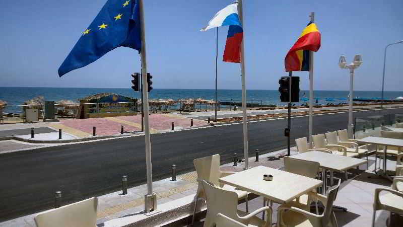 Flamingo Beach Hotel Larnaka Exterior foto