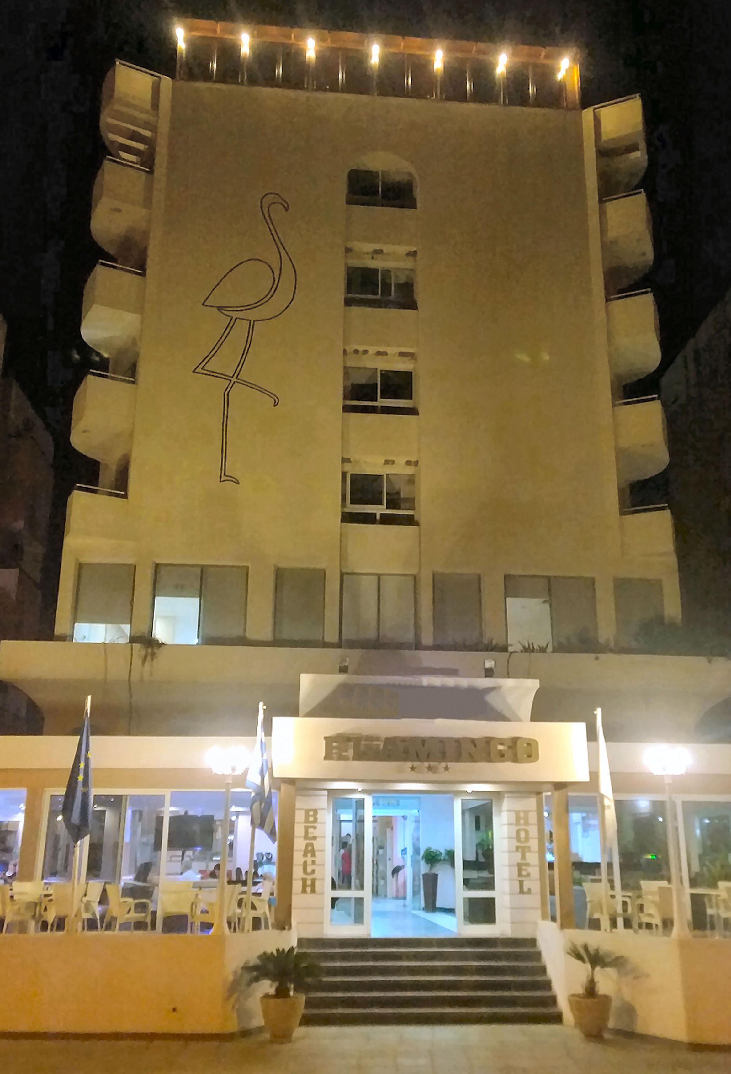 Flamingo Beach Hotel Larnaka Exterior foto