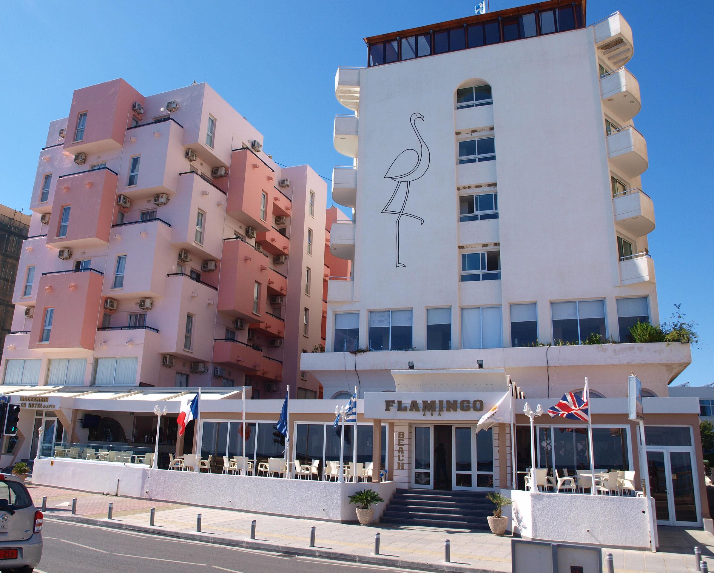 Flamingo Beach Hotel Larnaka Exterior foto