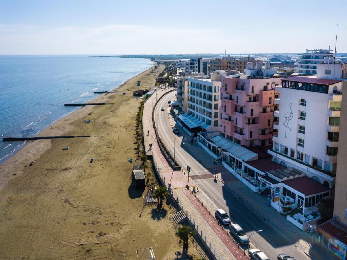 Flamingo Beach Hotel Larnaka Exterior foto